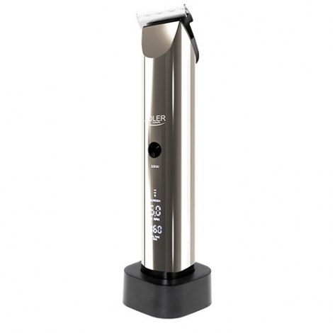 Adler | Hair Clipper | AD 2834 | Cordless or corded | Number of length steps 4 | Silver/Black - 6